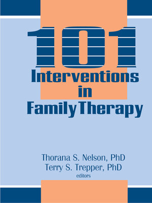 cover image of 101 Interventions in Family Therapy